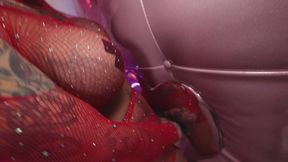 Ava Venom Feeding Sub TS Cock Through GloryHole Ft Mistress Veronica Vixxen