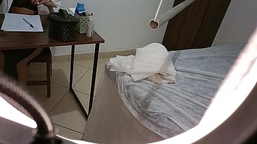 Patient goes for a prostate exam, but ends up with a strapon stuck in his ass