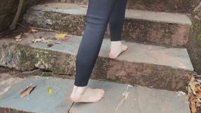 Li Yu outdoor feet part 2