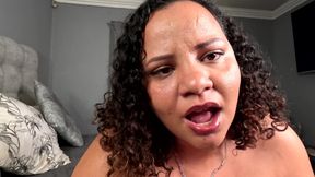 I'm a Worthless Pathetic Whore, Please Jerk off on My Fat Face Sir