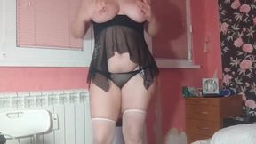 Panty speculum close ups of amazing bbw ass