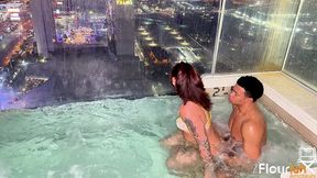 vegas rooftop nights: dee lusion vs anthony hopson