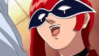 Watch this kinky anime porn with a hot chick getting her pussy penetrated with a black strapon