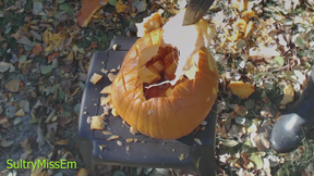 Pumpkin carving Domme style