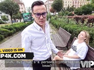 VIP4K. Oral-sex for a stranger?