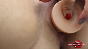 girlfriend films the very hot girlfriend getting cum in the bathroom! - melody antunes -