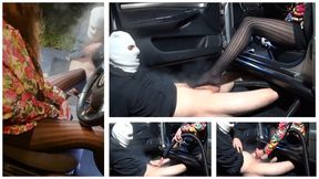 Mr Exhaust Pipe enjoys the hose again