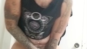 Chloe the star trans erupts lady cum with masturbation and huge dildo.