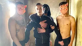 Masked Desire: Two Horny Guys Deepthroat Each Other Raw – SayUncle Labs