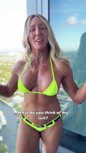 This Little Yellow Number Has Me Feeling Extra Cheeky Today… but I Had to Ask-does It Bounce Just Right?