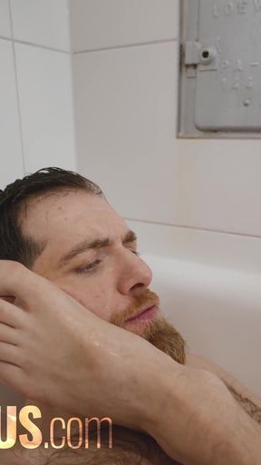 Pizza Night Gone Wild Into Pissing Mayhem Between Two Hairy Bros