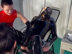 Kinky Femdom Fisting - Double Anal Fisting In The Gyno