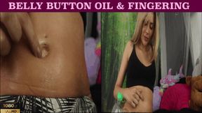 Belly Button Oil & Fingering - {HD 1080p}