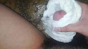 Incredibly intense and satisfying neighbor Nhi gets cum in panties