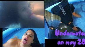 Underwater on May 28