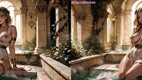 sexy blonde fucked in roman baths (side-by-side vr) ~ ai-generated