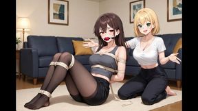 Bondage Confessions #537: Roommate's Playful Hogtie Surprise