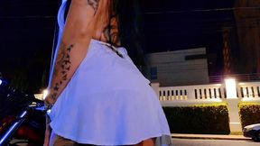 me exibindo em publico no reveillon, tira minha calcinha - sexdoll 520