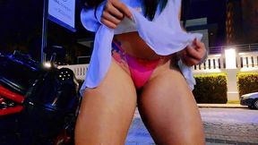 me exibindo em publico no reveillon, tira minha calcinha - sexdoll 520