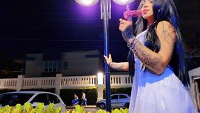 me exibindo em publico no reveillon, tira minha calcinha - sexdoll 520