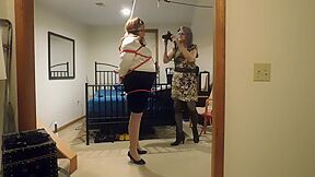 Ronni Cougar Binds & Gags Brianna Hart