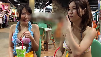 プールナンパ 02 (スパ施設内) in 福島 デカパイ美女2人組まおちゃん＆ゆりあちゃん