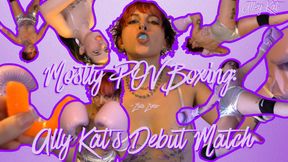 Mostly POV Boxing: Alley Kat’s Debut Match 4K