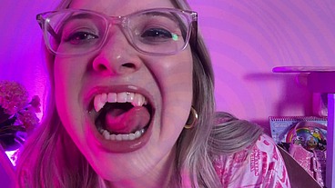 Under My Influence Humiliation Jerking For my Fangs & Tits