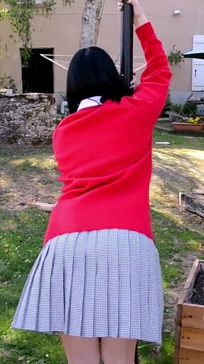 Red Uniform Video Featuring Natahlia Steel