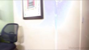 ”1st big black cock for Superb Hoe's Casting Debut”