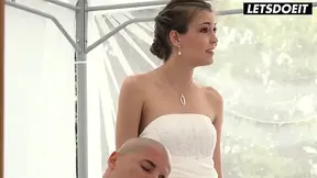 Stepmom Cindy Shine takes her stepson's cock during a wedding reception