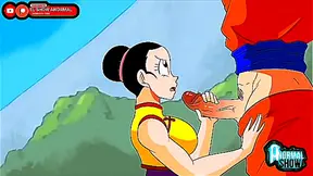 Bulmas Enchanted Milk Ignites Gokus Burning Saiyan Lust in Steamy Encounter