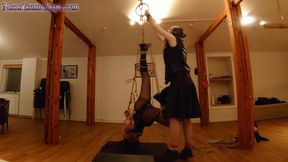 Booted Suspension & Play In Bdsm Club With Verified Amateurs