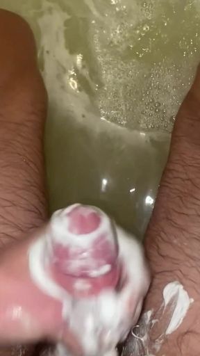 Handjob in the Bathroom
