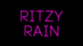 the master motivates ritzy rain to deepthroat at maximum speed by putting clothespins on her nipples until he cums