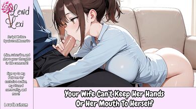 Wife begs for chokes and swallows cum twice in freeuse frenzy