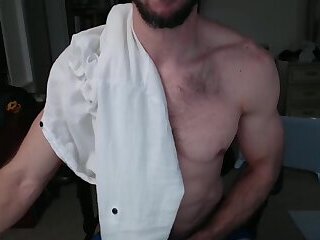 Hot Hung Hunk Guy on Cam