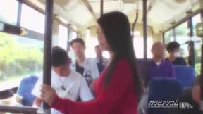 Mature Beauty Aims for Passionate Encounter with Route Bus Driver Gaido-Aimi Nagano