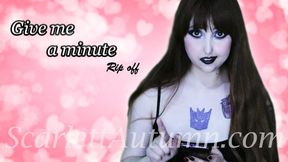 Give me a minute - Rip off - MP4 HD 1080p