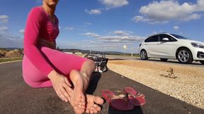 Foot and Soles by the streets