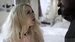 Pretty Blonde Step daughter Punished By An Angry Stepdad