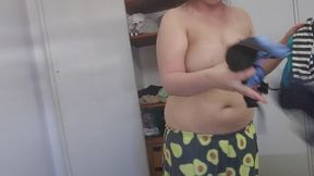 Chubby Girl Smoking in Pink Bodysuit – Slow Cigarette Drags, Soft Curves, Body Close-Up and Intimate Fetish Video