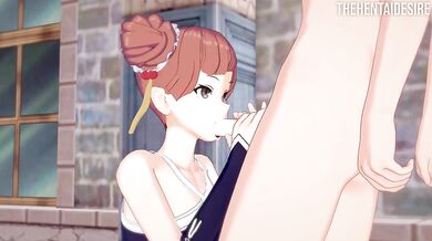 Passionate sex with Laufen Frieren hentai big dick creampie first time