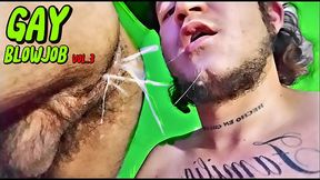 Quer&iacute_as que te mamara el culo de nuevo verdad ? Gay blowjob 3