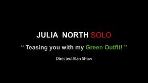 julia north solo:  green outfit