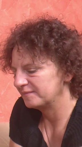 Unforgettable moment from &quot;German Mature Seduce Stranger Guy to Fuck First Threesome&quot;