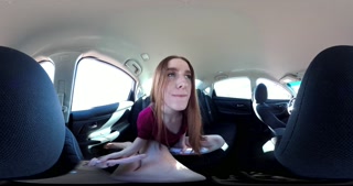 360 VR Car Masturbation
