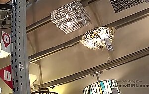 Glamorous girl fucks at modeling audition after shoping