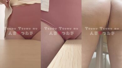 Perverted Japanese Wife Grinds Clit Raw On Table Corner Gushes