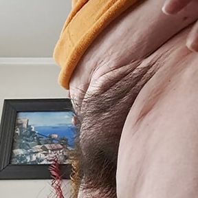 neighbor wants to see my hot mature hairy fat pussy watch it